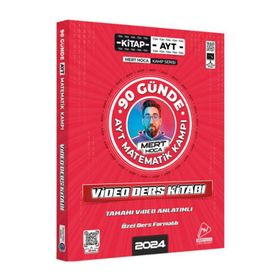 Mert Hoca Yayınları 2024 90 Günde AYT Matematik Kampı Video Ders Kitabı