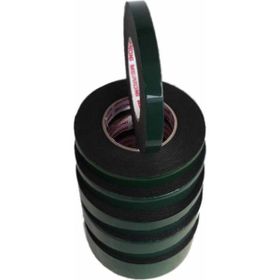 Mertsan 25 mm 10 m Siyah Çift Taraflı Köpüklü Bant