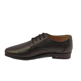 Mertto 03M Siyah Ortopedik Comfort Taban Erkek Klasik Ayakkabı