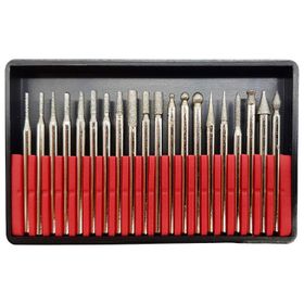 MertTools 20 Parça Elmas Camcı Taşcı Gravür Freze Taşlama Uç Seti