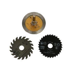 MertTools 3 Parça Ahşap Metal Taş Matkaba Takılır Mini Testere Seti