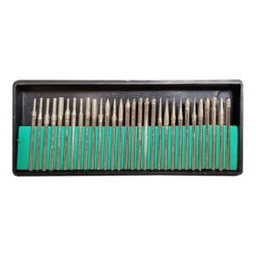 MertTools 30 Parça Elmas Camcı Taşcı Gravür Freze Taşlama Uç Seti