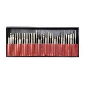 MertTools 30 Parça Elmas Camcı Taşcı Gravür Freze Taşlama Uç Seti