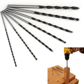 MertTools 300 mm 7 Parça Uzun Ahşap Ağaç Delme Matkap Ucu Seti