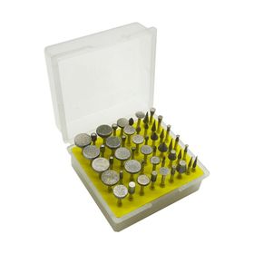 MertTools 50 Parça Elmas Camcı Taşcı Gravür Freze Taşlama Uç Seti