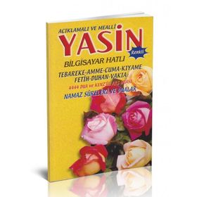 Merve Bilgisayar Hatlı 80 Sayfa Açıklamalı ve Mealli Yasin