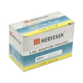 Mervesan 3-W 2x7.5V Transformatör