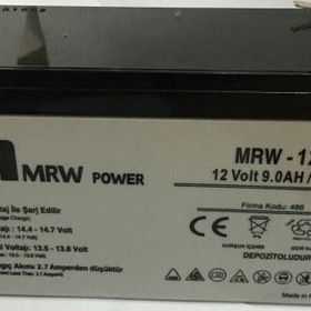 Mervesan MRW-12-9 12 Vdc 9 Ah Kuru Tip Akü