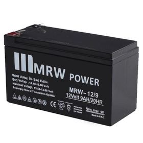 Mervesan MRW-12-9 12 Vdc 9 Ah Kuru Tip Akü