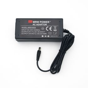 Mervesan MRW-6024 60 W 24 V 2.5 A 5.5x2.1 mm Masa Tip Adaptör