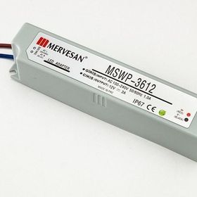 Mervesan MSWP-36-12 36 W 12 Vdc Sabit Voltaj Adaptör