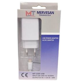 Mervesan MT-1505 5V 2A 6W Priz Modeli Adaptör