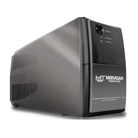 Mervesan MT-UPS-1000 1000VA/600W 12V/9Ahx1 Line Interactive UPS Kesintisiz Güç Kaynağı