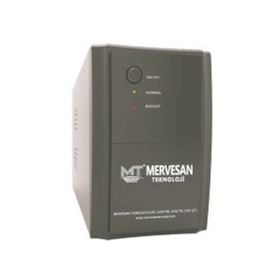Mervesan MT-UPS-1500 1500VA/900W 12V/9Ahx2 Line Interactive UPS Kesintisiz Güç Kaynağı