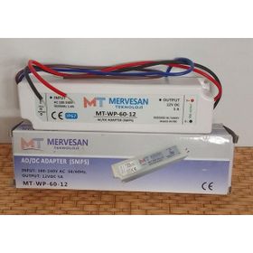 Mervesan MTWP-60-12 IP67 12V 5A 60W Trafolar