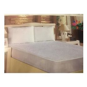 Merya Tek Kişilik 120x200 cm Kapitone Sıvı Geçirmez Alez