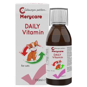 Merycare Daily Kediler İçin 150 ml Vitamin