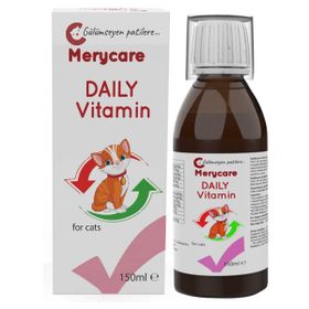 Merycare Daily Kediler İçin 150 ml Vitamin