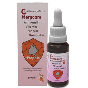 Merycare Kediler İçin 50 ml Aminoasit Vitamin Mineral Kompleksi