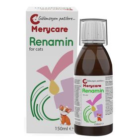 Merycare Renamin Kediler İçin 150 ml Böbrek Fonksiyonlarını Destekleyici Takviye