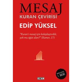 Mesaj - Kuran Çevirisi - Arapça Baskılı - Edip Yüksel