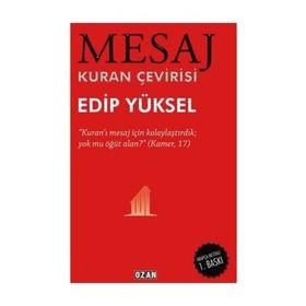 Mesaj - Kuran Çevirisi - Arapça Baskılı - Edip Yüksel