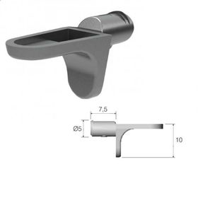 Mesan 103-02-06-402 5mm Ahşap İçin Metal Raf Pimi