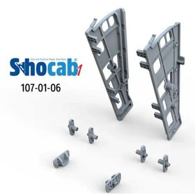 Mesan 107-01-06-302 Shocab Beyaz Plastik Ayakkabılık Aparatı