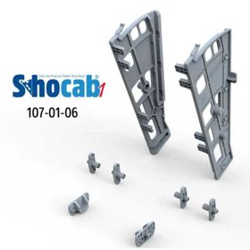 Mesan 107-01-06-302 Shocab Beyaz Plastik Ayakkabılık Aparatı
