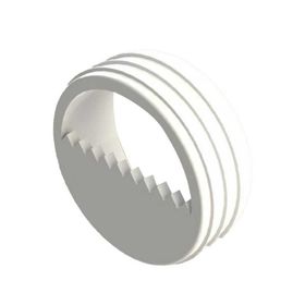 Mesan 30 mm Beyaz Askı Plastiği