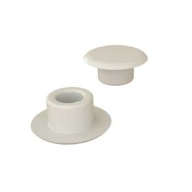 Mesan 8 mm Kahve Plastik Tıpa