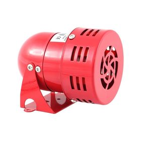 Mesan MS 190.220VAC Kırmızı 40W Mini Motorlu Siren