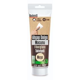 Meşe Renk Mobilya Masa Dolgu Çatlak Çizik Giderici 125 ml Ahşap Parke Tamir Macunu