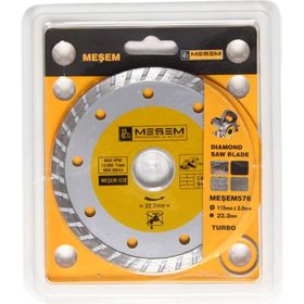 Meşem 115 mm Granit Mermer Kesici Elmas Testere
