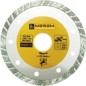 Meşem 115 mm Granit Mermer Kesici Elmas Testere