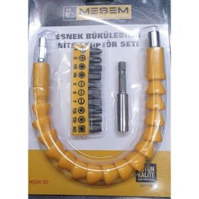Meşem 12 Parça Bükülebilir Bits Adaptör Seti