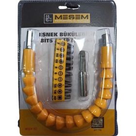 Meşem 12 Parça Bükülebilir Bits Adaptör Seti