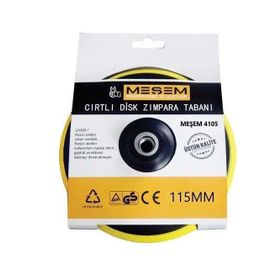 Meşem 4105 115 mm Cırtlı Disk Zımpara Tabanı