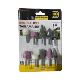 Meşem 523 10 Parça Mini Kalipci Taslama Set