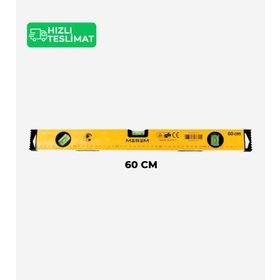 Meşem 551 60 cm Mıknatıslı Su Terazisi