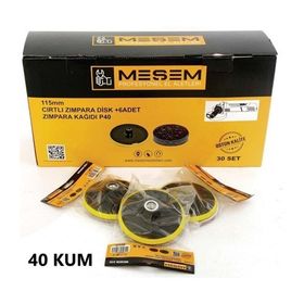 Meşem 6'Lı Cırtlı Zımpara Disk