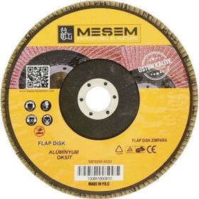 Meşem 80 Kum 115x22 mm Metal Ahşap Flap Disk Zımpara