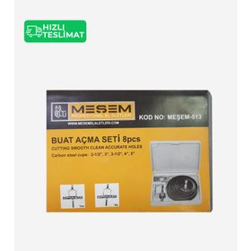 Meşem MEŞEM-513 8 Pcs Buat Açma Seti