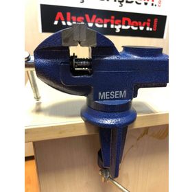 Meşem Mini 50 mm Dönerli Tezgah ve Masa Mengene