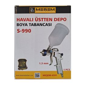 Meşem S-990 Havalı Üstten Depo Boya Tabancası