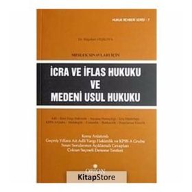 MESLEK SINAVLARI İÇIN İCRA VE İFLAS HUKUKU VE MEDENI USUL HUKUKU - BILGEHAN YEŞILOVA