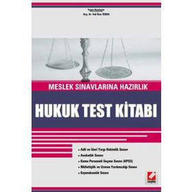 MESLEK SINAVLARINA HAZIRLIK HUKUK TEST KİTABI - VELI ÖZER ÖZBEK