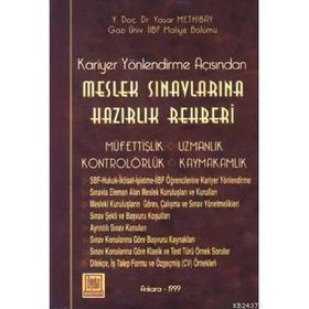MESLEK SINAVLARINA HAZIRLIK REHBERI - YAŞAR METHIBAY