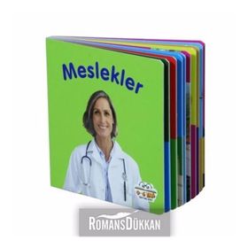 Meslekler - Mini Karton Kitaplar