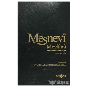 MESNEVI (TEK CILT - TAM METIN) - MEVLÂNÂ CELÂLEDDÎN-I RÛMÎ